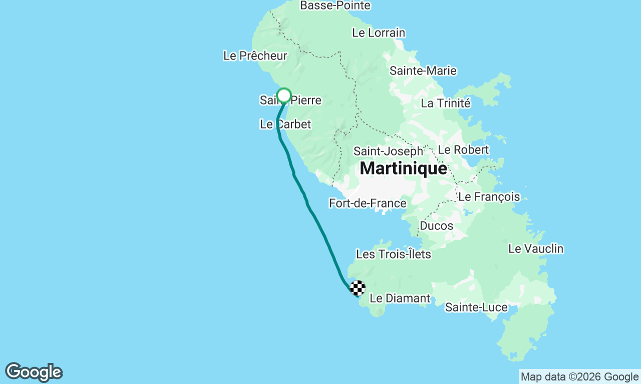 Voyage map