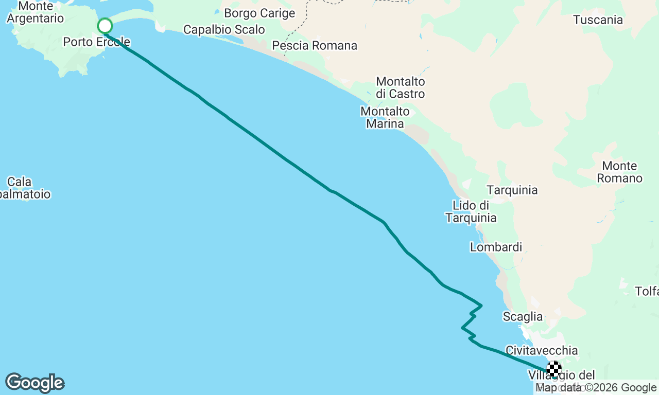 Voyage map