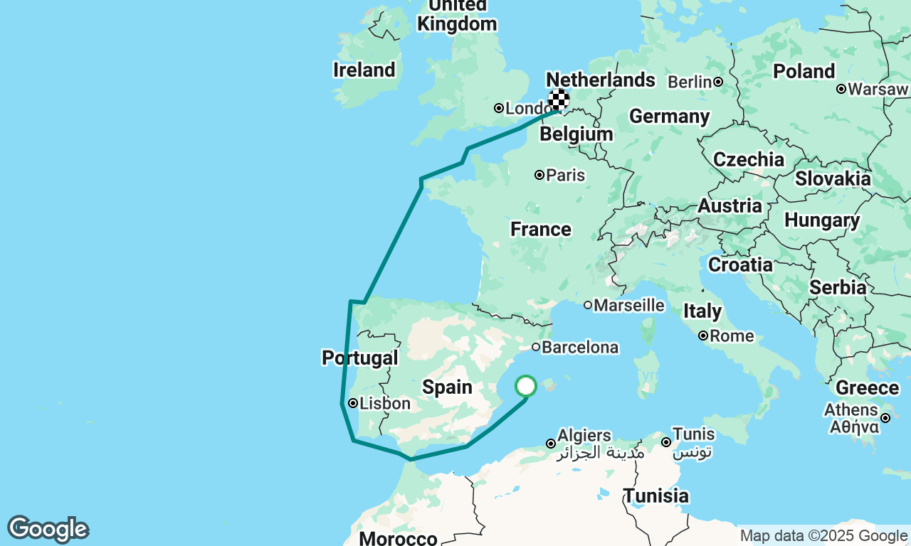 Delivery of Standfast 56 from Ibiza to Breskens for The Yacht Delivery Company (TYDC)