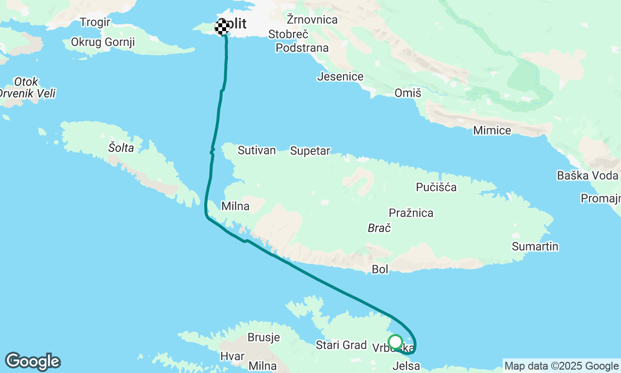 Vrboska-Split