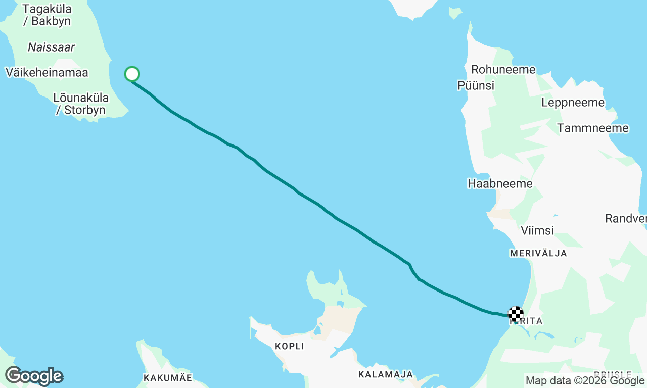 Voyage map