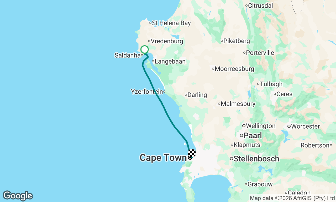 Langebaan to Cape Town on HocusPocus

10 night hours 