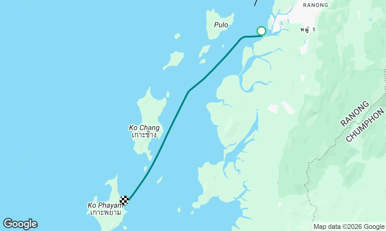 Voyage map