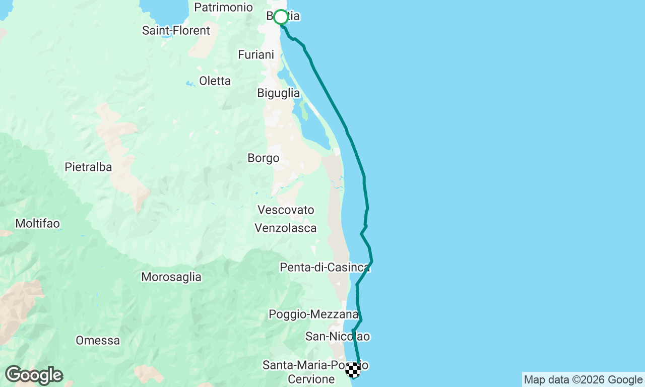 Voyage map