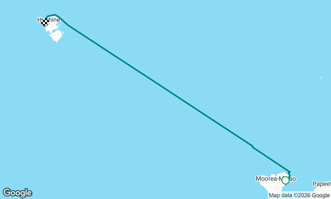 Mo’orea > Huahine 