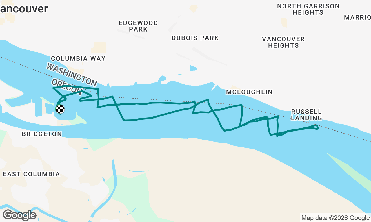 Voyage map