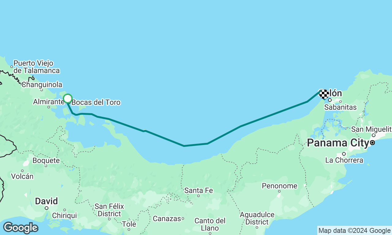 Bocas to Colon