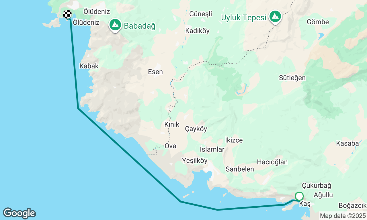Voyage map