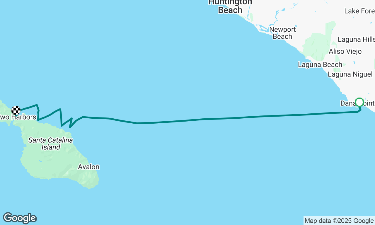 Dana Pt to Isthmus Cove