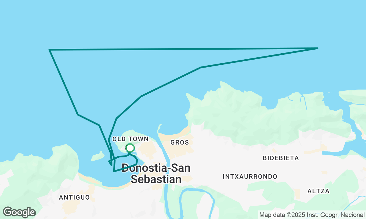 Voyage map