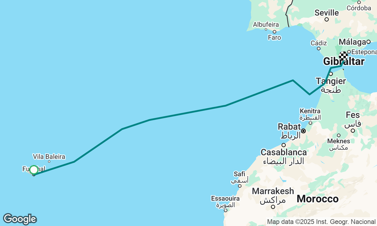 YM Ocean qualifying passage