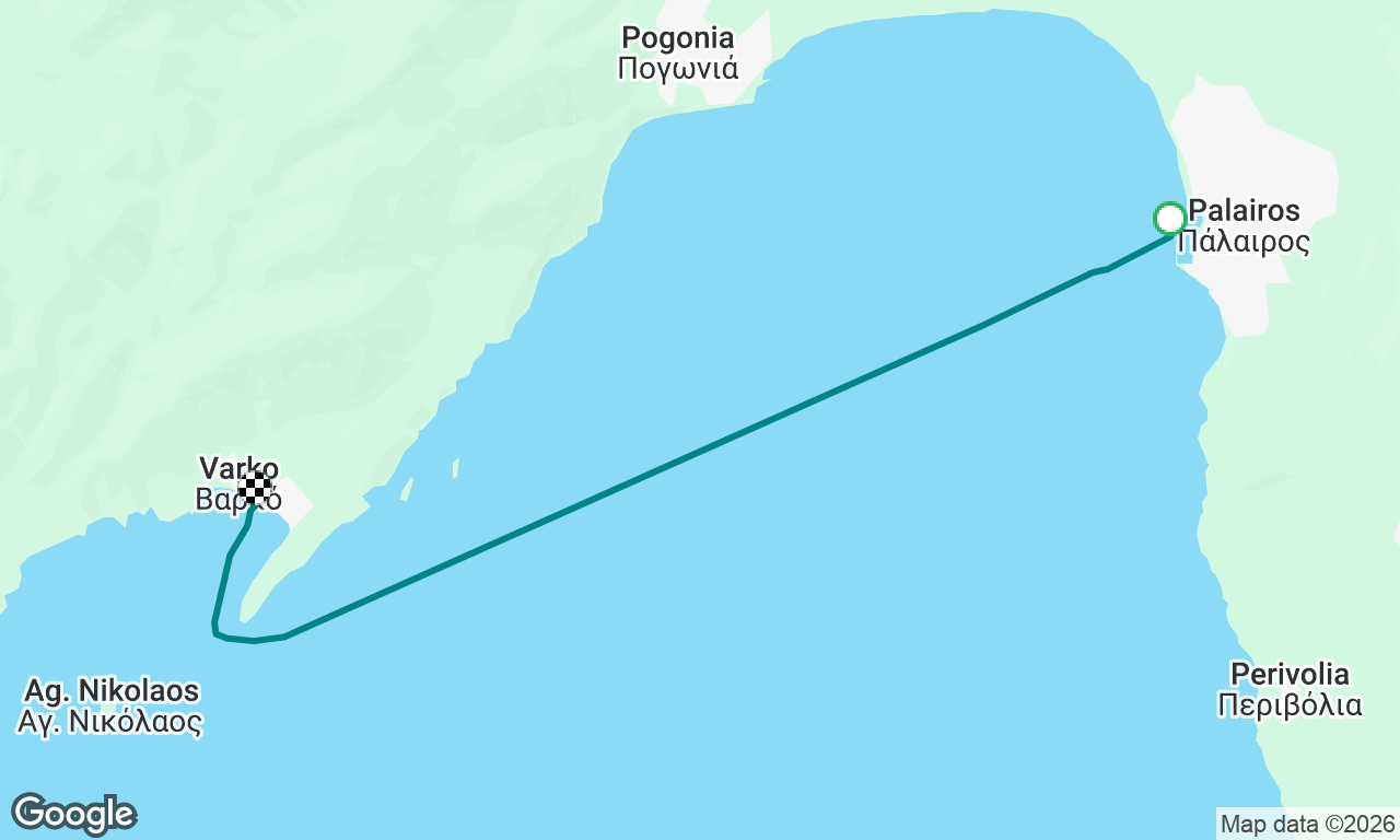 Voyage map