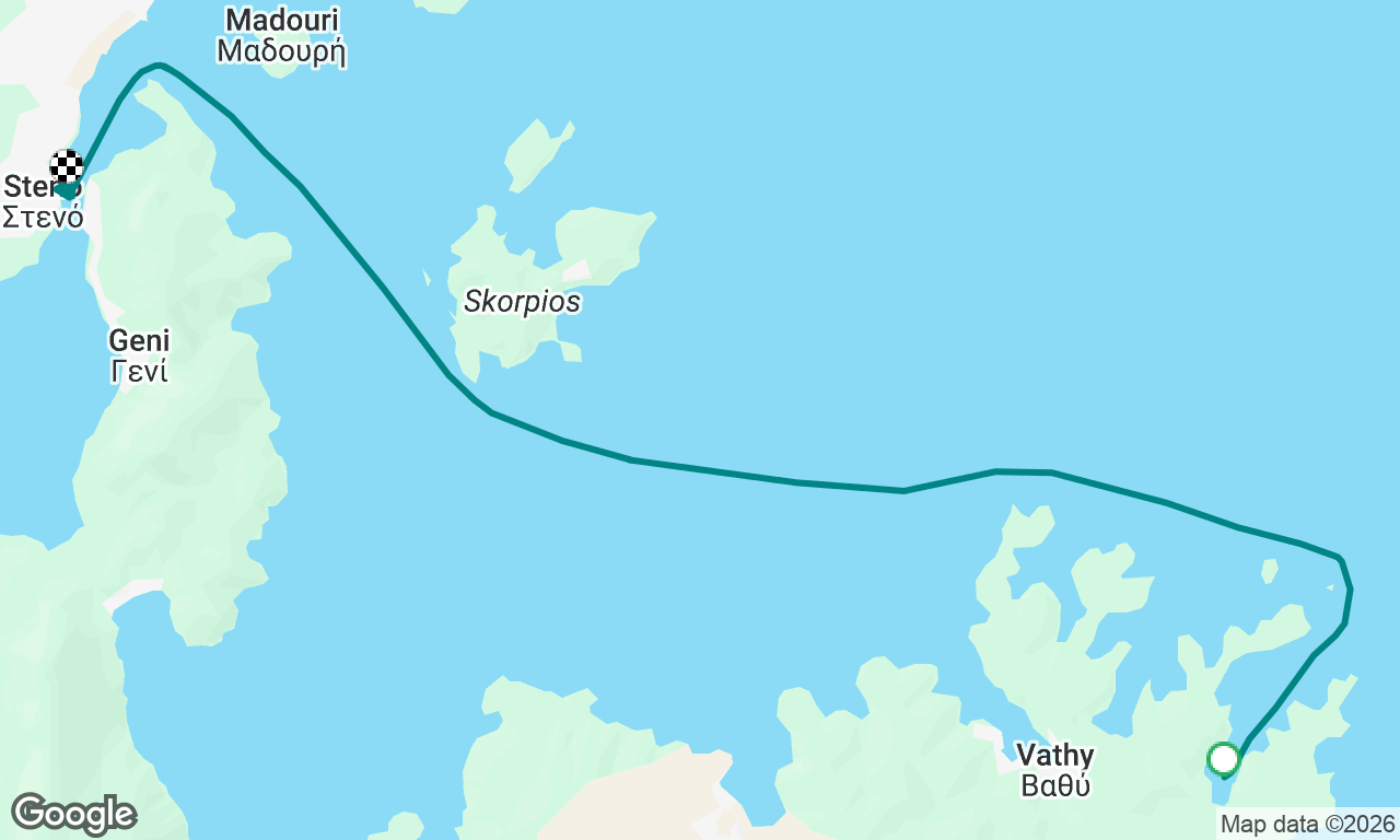 Voyage map