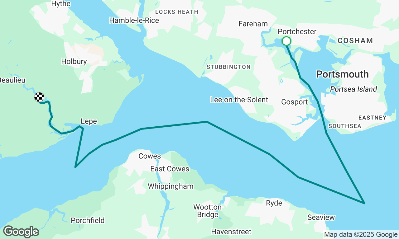 Wicor to Buckler’s Hard