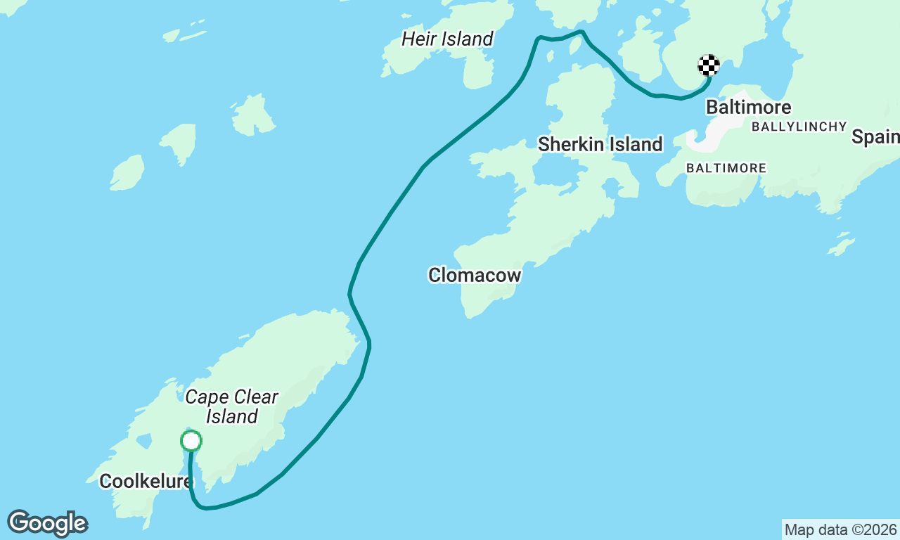 Voyage map