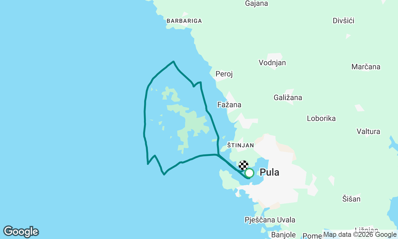 Voyage map