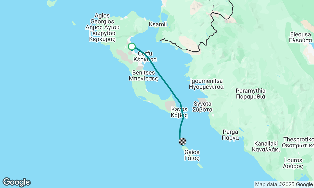 Voyage map