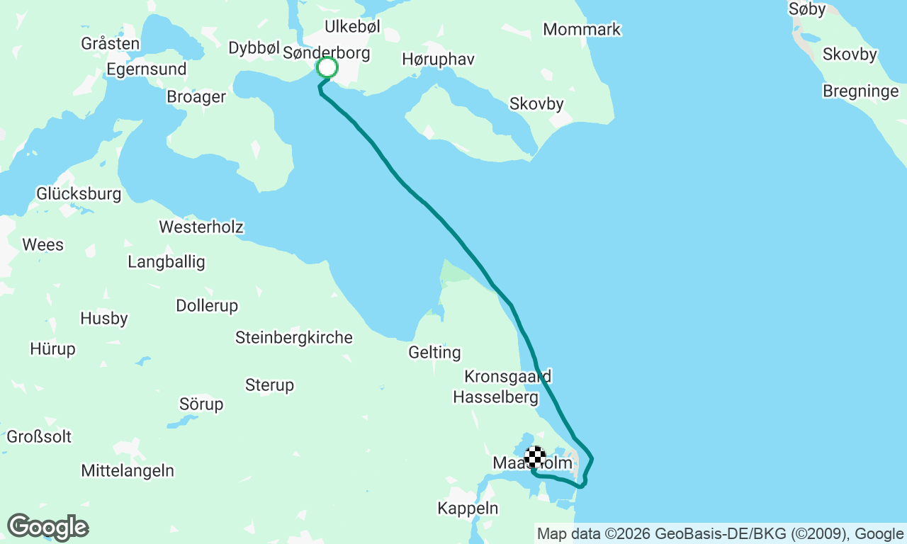 260916 Sønderborg to Maasholm
