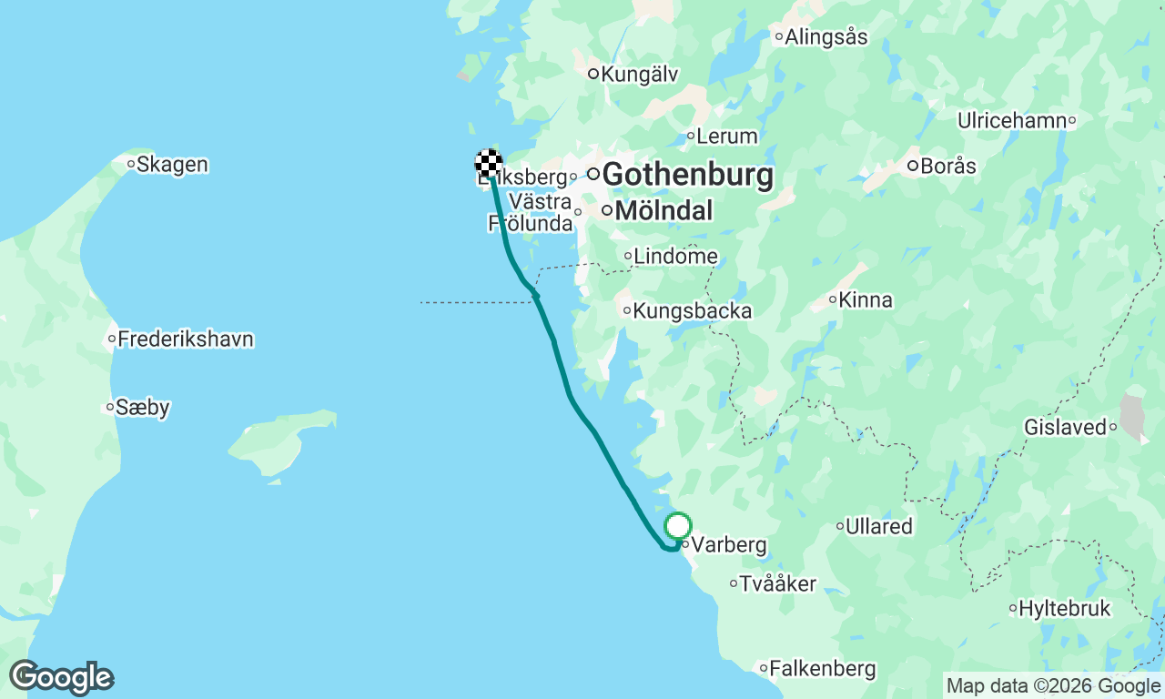 Voyage map