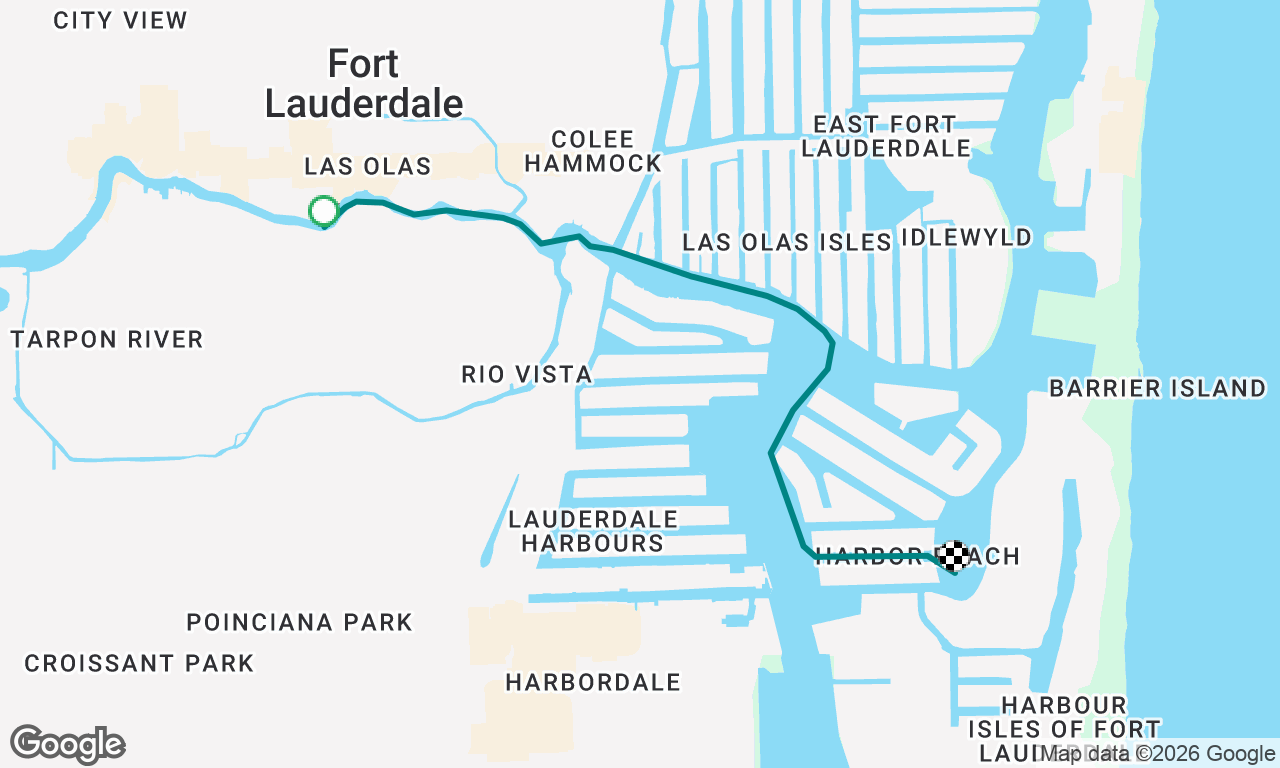 Voyage map