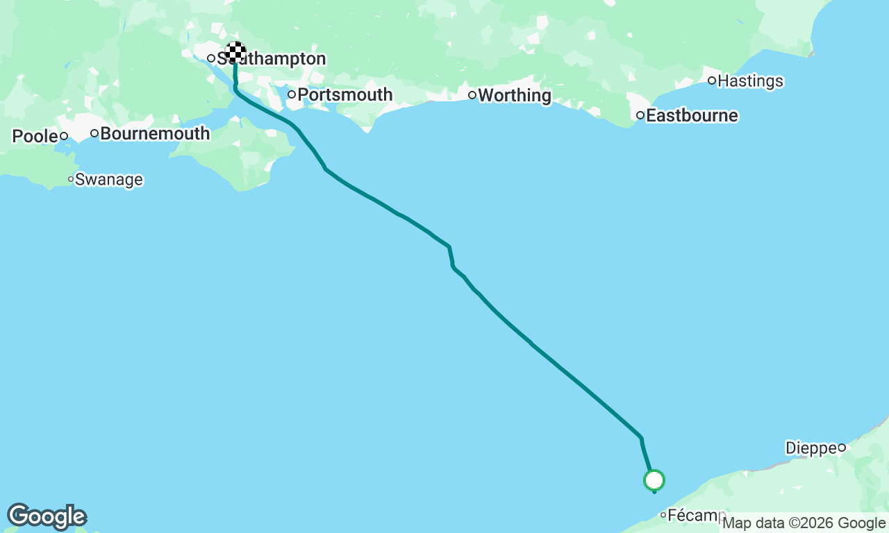 Voyage map