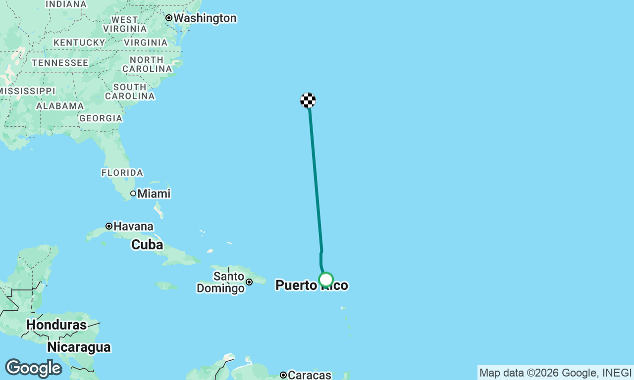 OPO St. Maarten to Bermuda