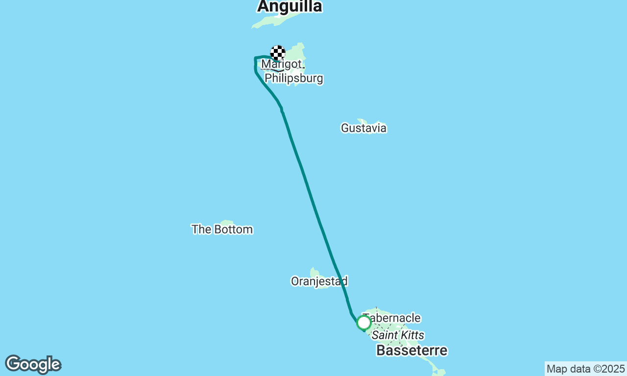 Sandy point St Kitts Marigot St Martin 