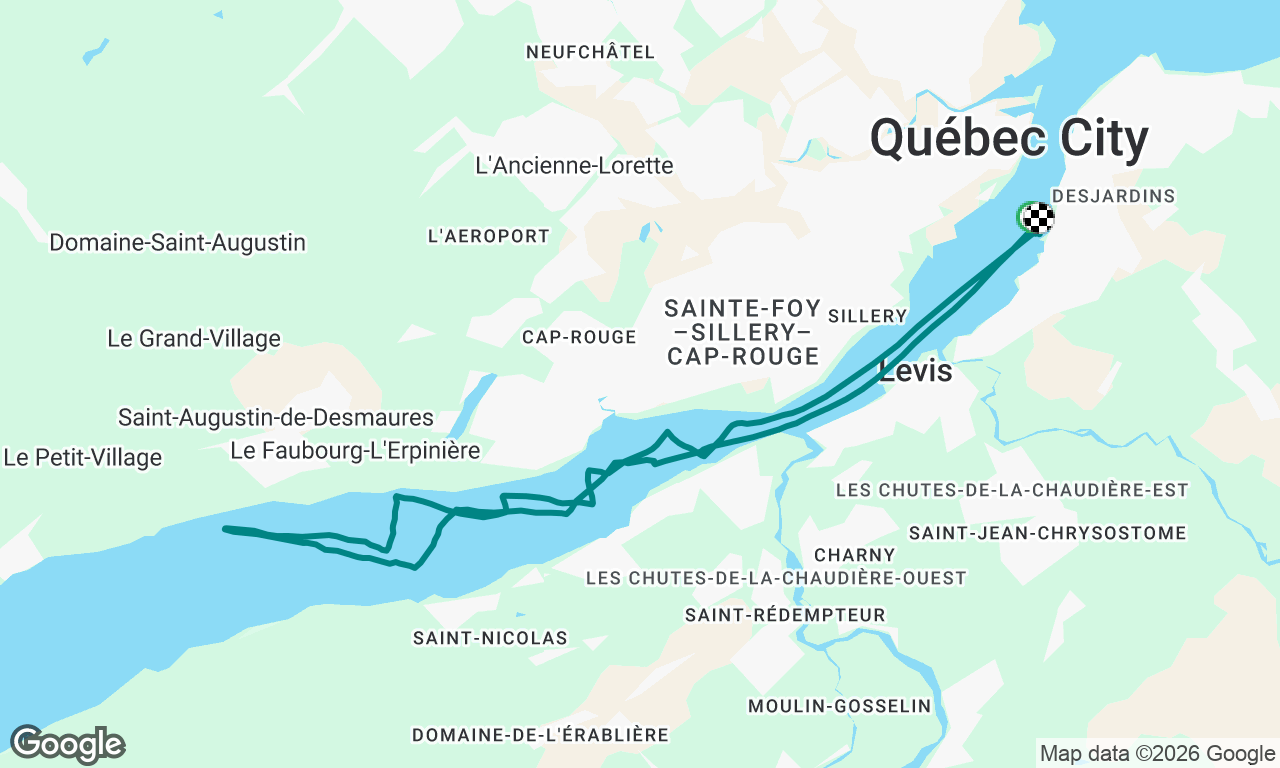 Voyage map