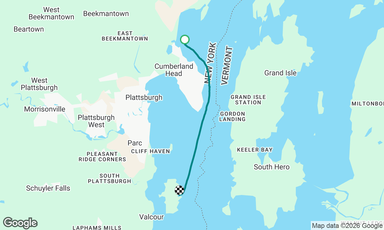 Voyage map