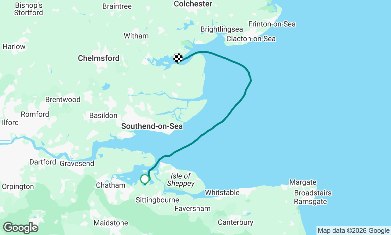 Assisting Collana a Westerly Centaur yacht from LHYC to Marconi SC at Blackwater river 