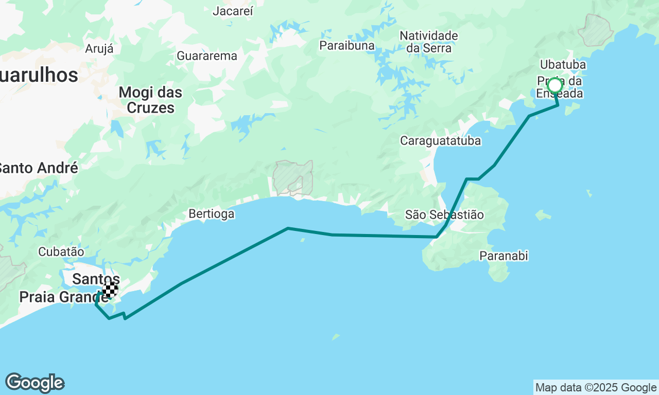 Ubatuba - Guarujá 