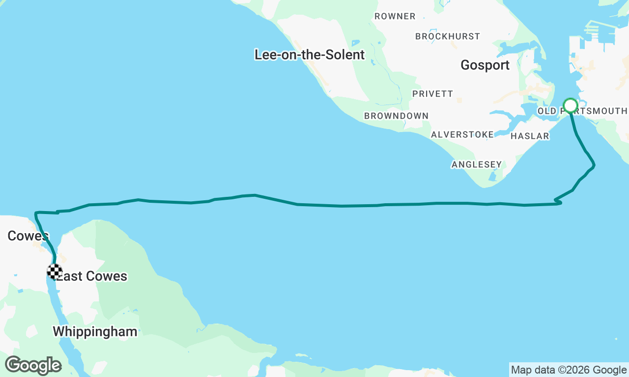 Yacht delivery - Round The Island