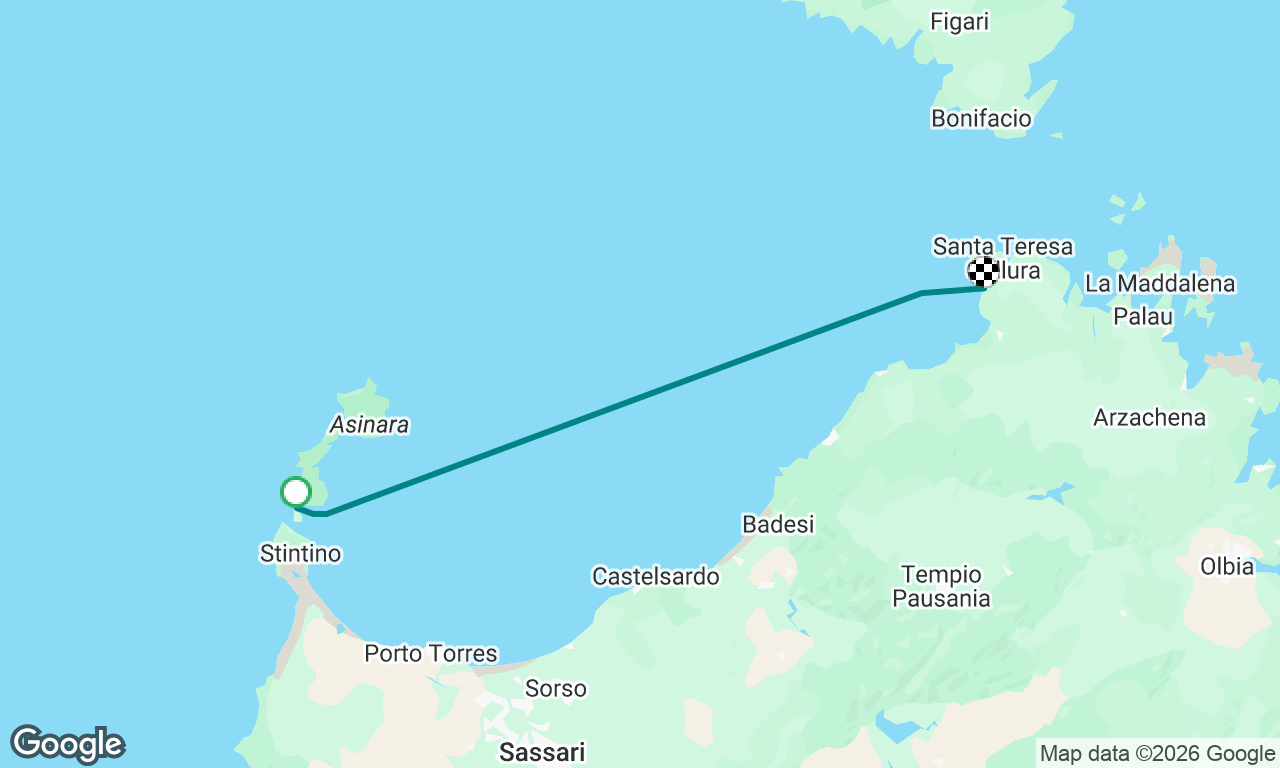 Voyage map
