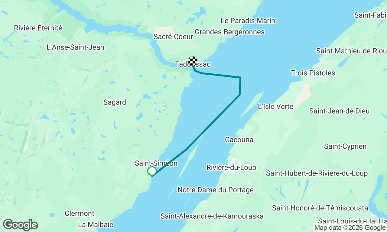 Port-au-Persil à Tadoussac