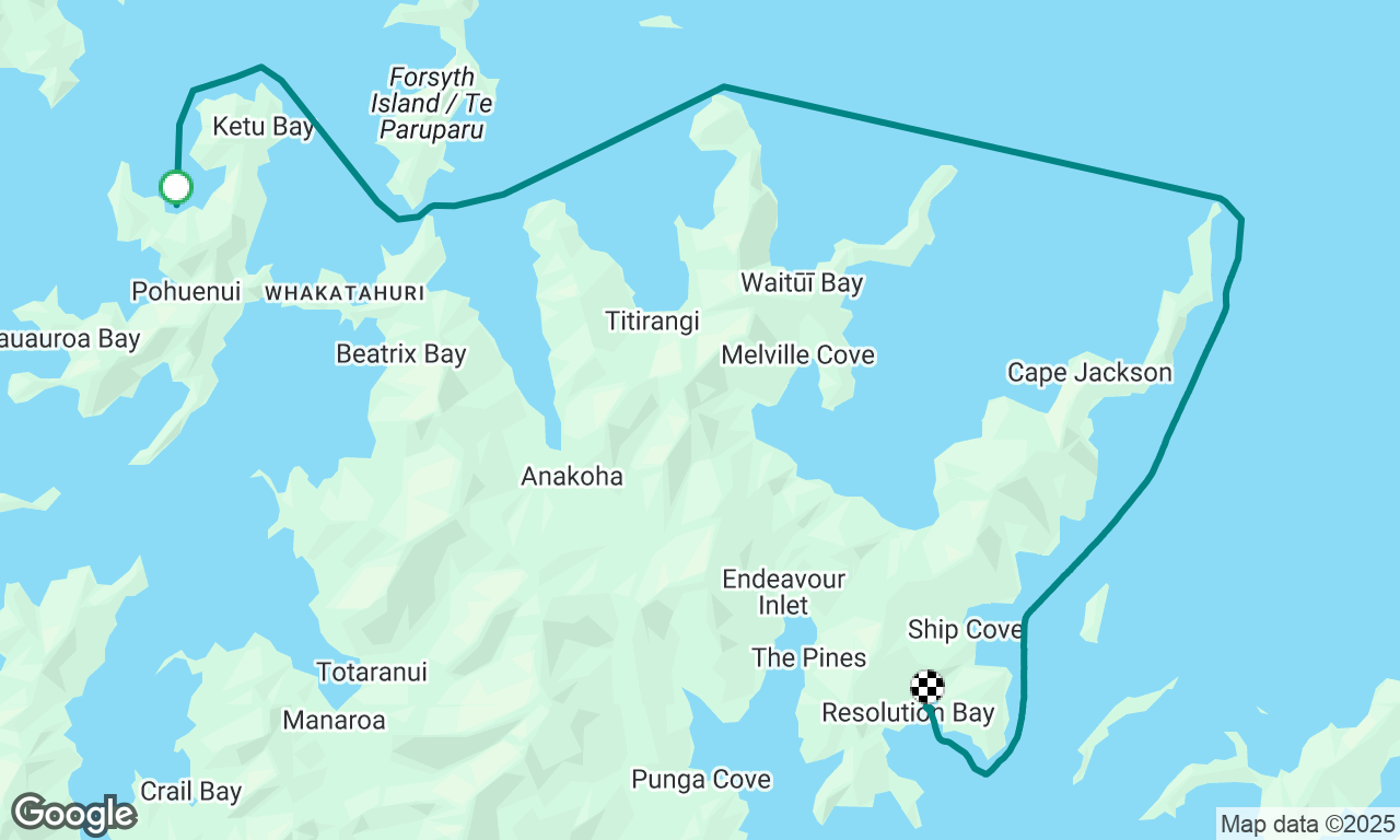 Pelorus Sound to Queen Charlotte Sound