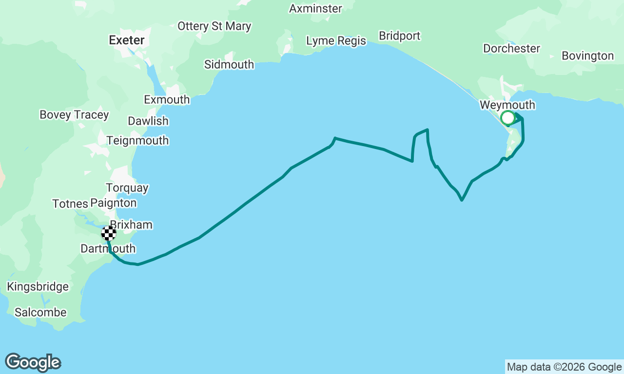 Portland Marina to Dartmouth
