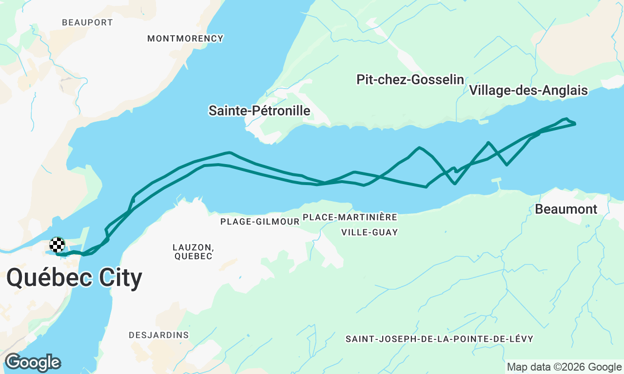 Voyage map