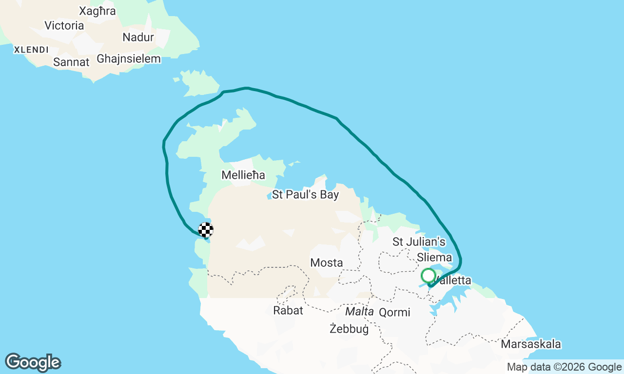 Ta’Xbiex to Gnejna