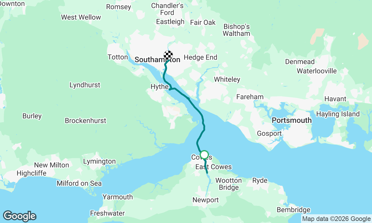 Voyage map
