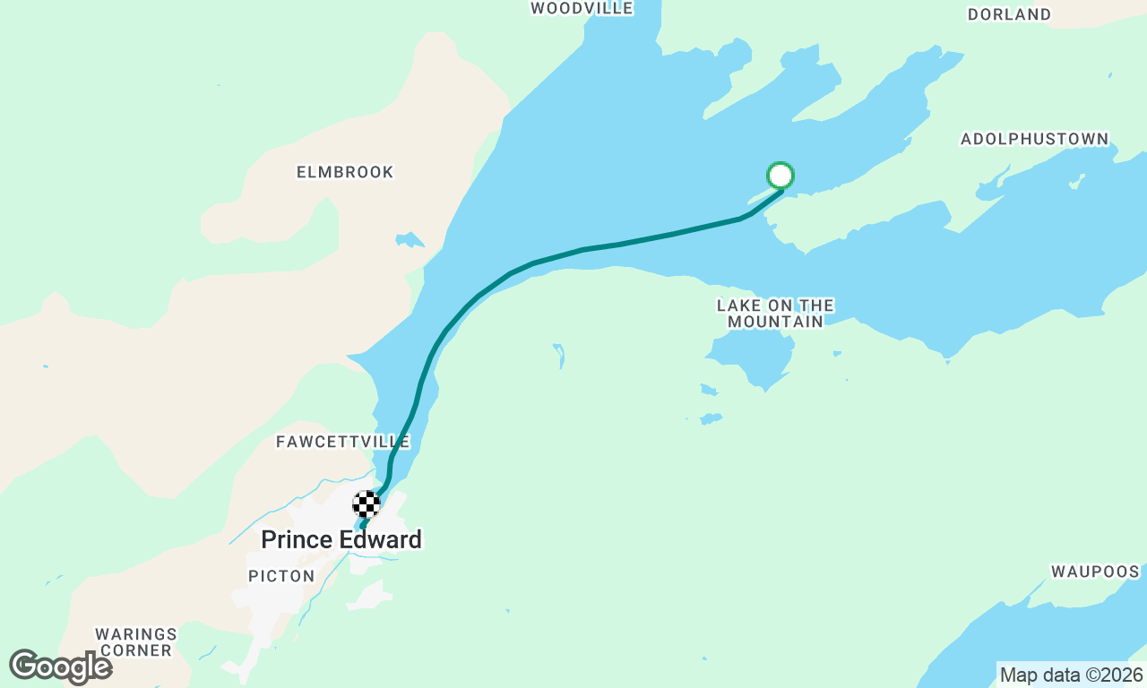 Voyage map