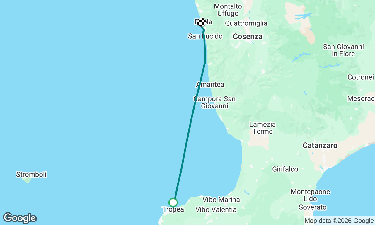 Voyage map