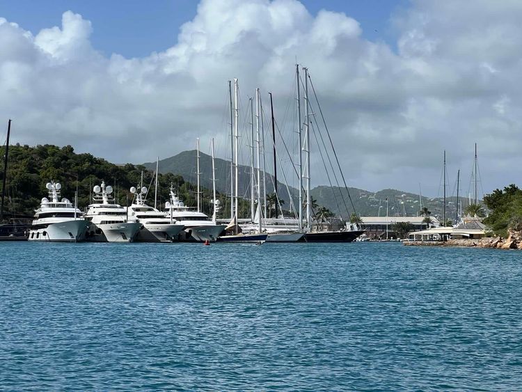 Voyage photo from Nonsuch Bay - English Harbour 