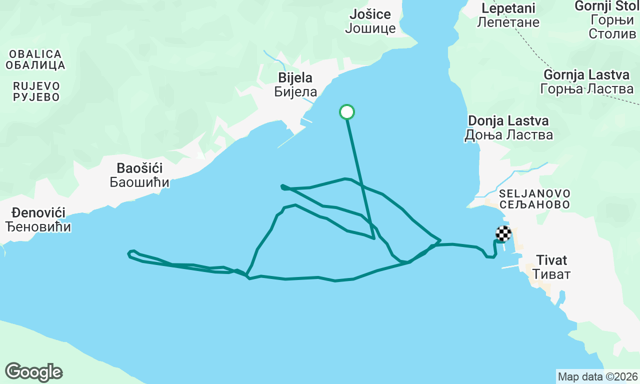 Voyage map