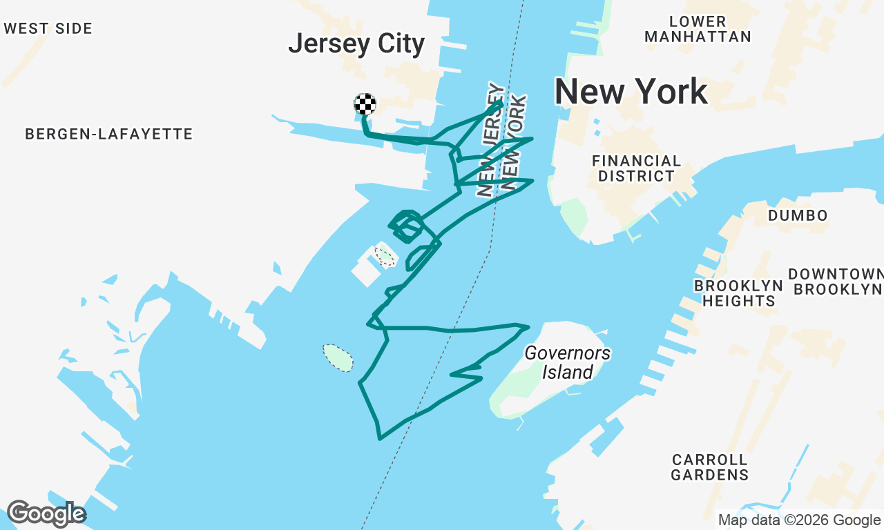 Voyage map