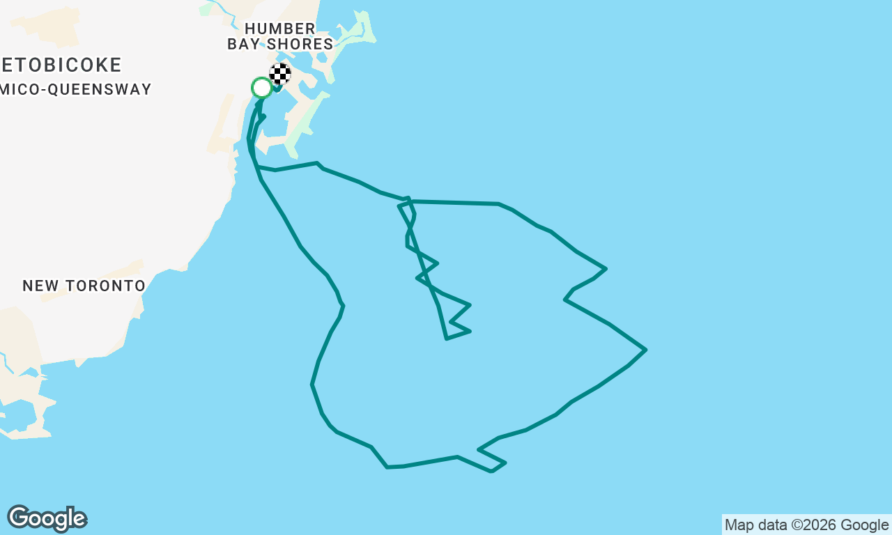 Saturday race around the buoys 