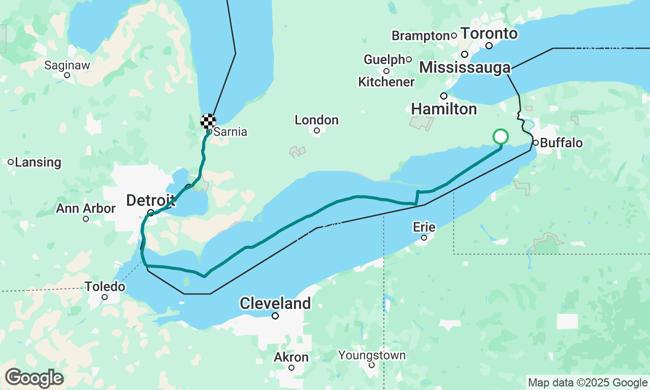 Port Colborne to Sarnia