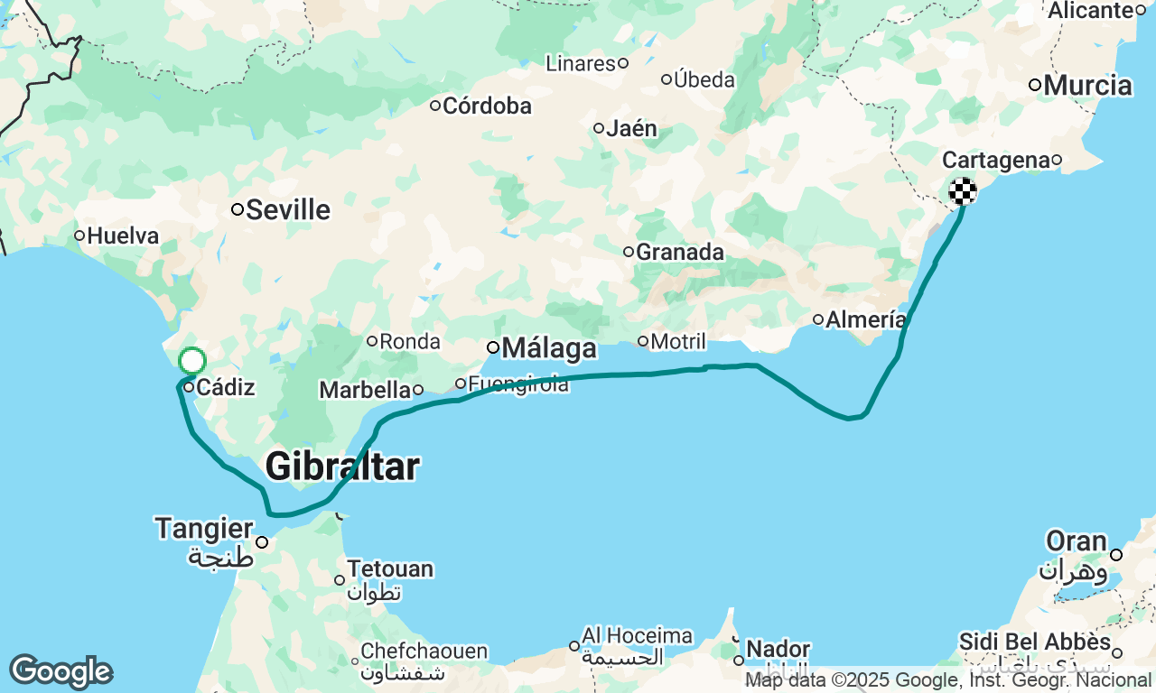 36 • 🇪🇸🇪🇸 • Puerto Sherry (El Puerto de Santa María/Cádiz) ➡️ Águilas