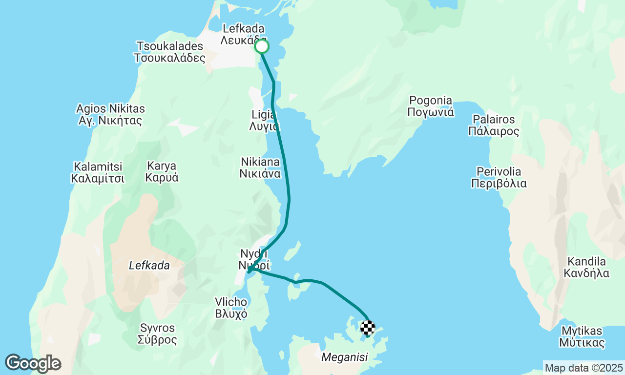 Lefkada ➡️Meganisi 