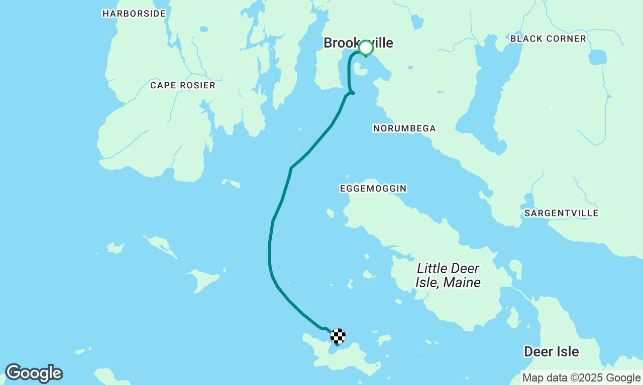 Buck's Harbor to Pickering Island