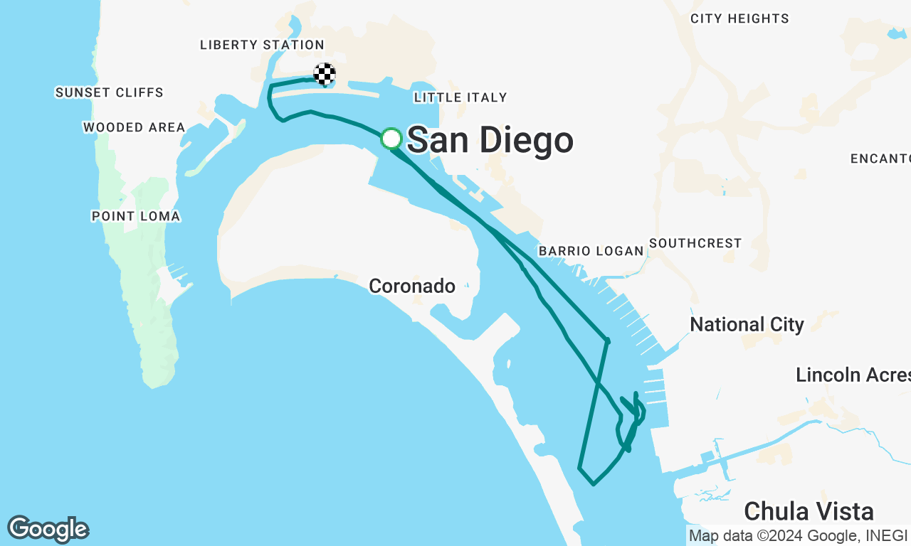 Harbor Ialand to East Bay Race